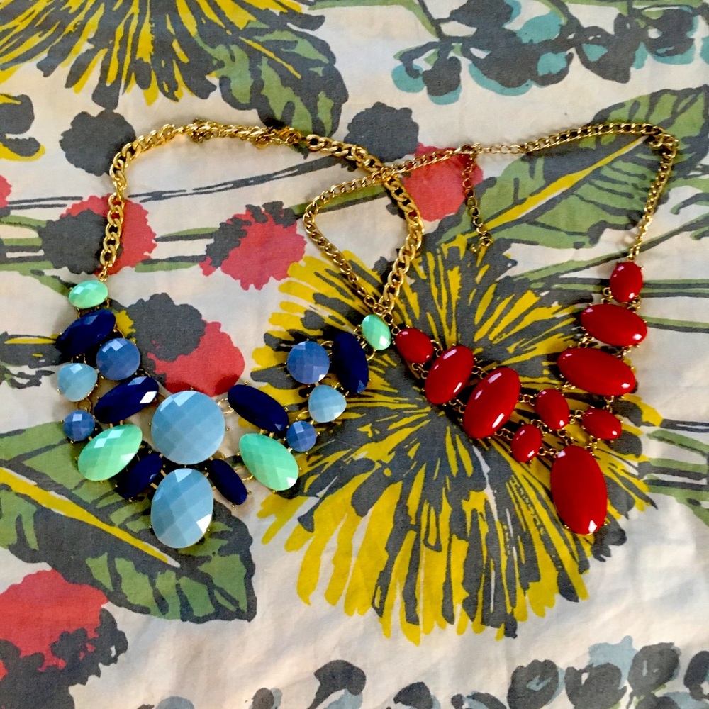 Statement necklaces